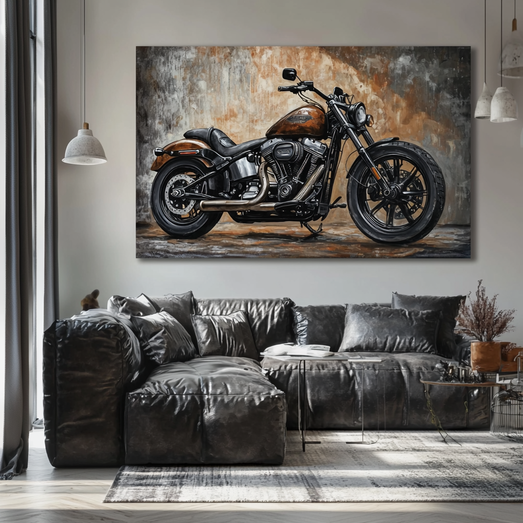 Harley Davidson Brown