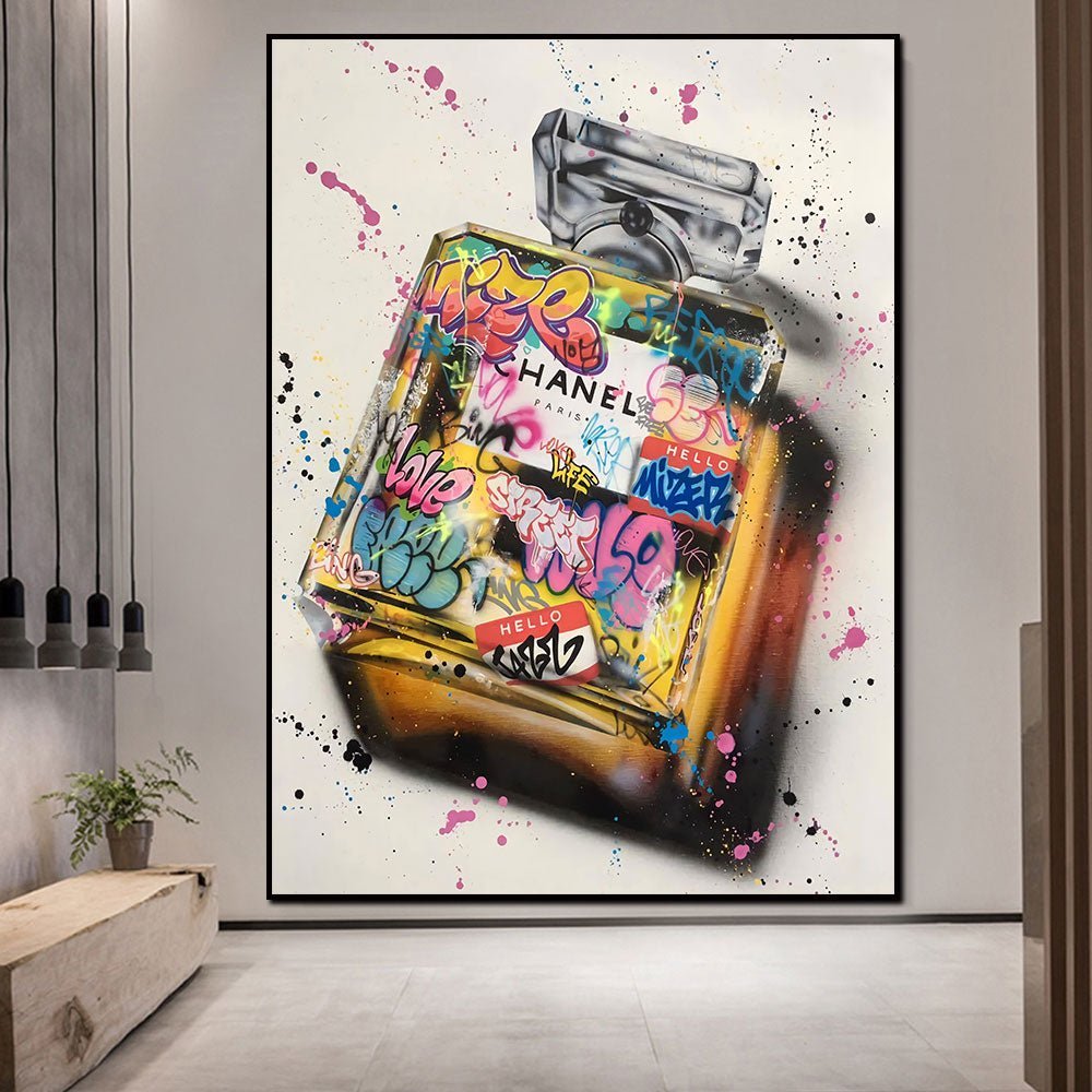 Profumo Moderno Graffiti - Tele Moderne