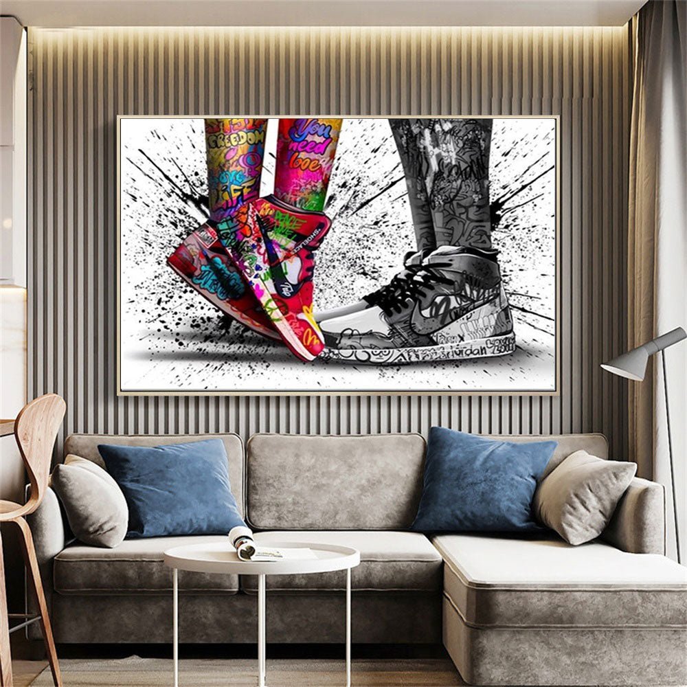 Sneaker Graffiti - Tele Moderne