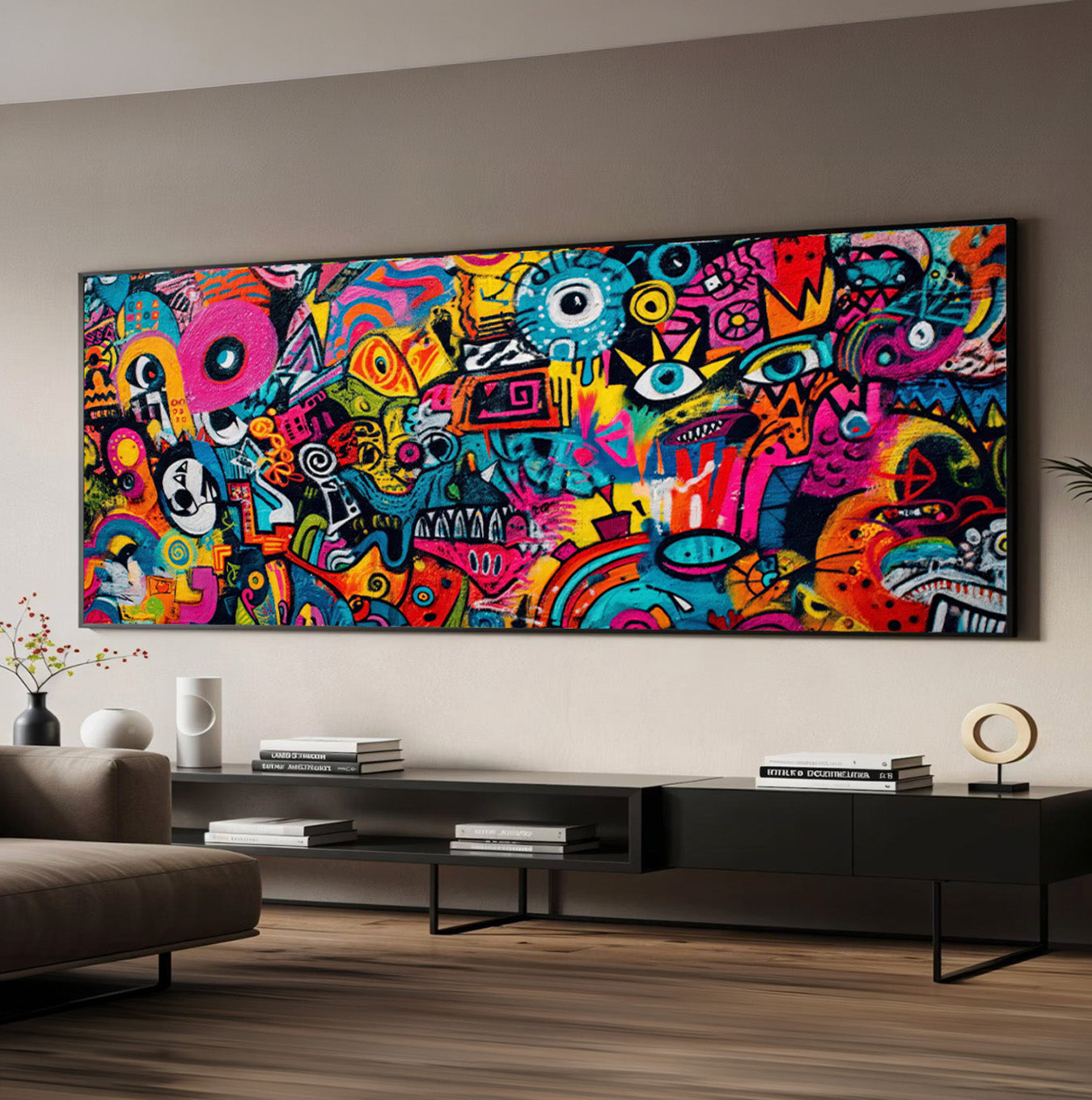 Graffiti miłość pozioma