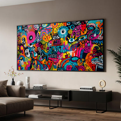 Graffiti miłość pozioma