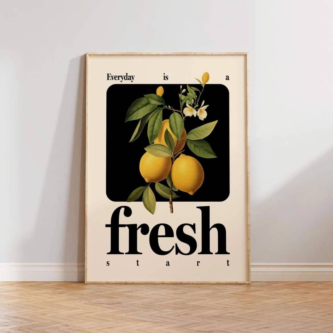 Fresh lemon