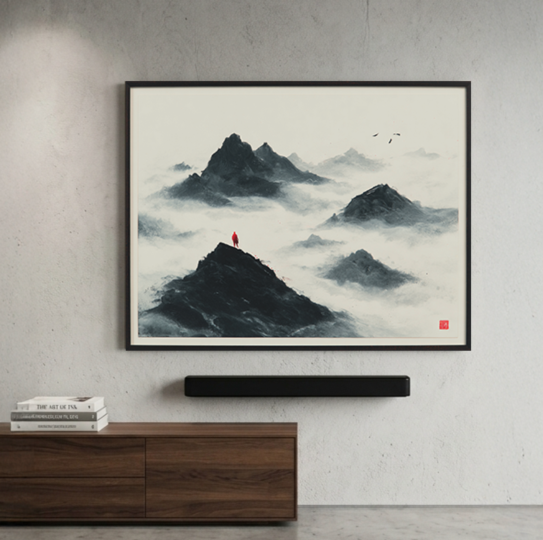 Horizontale Wolke