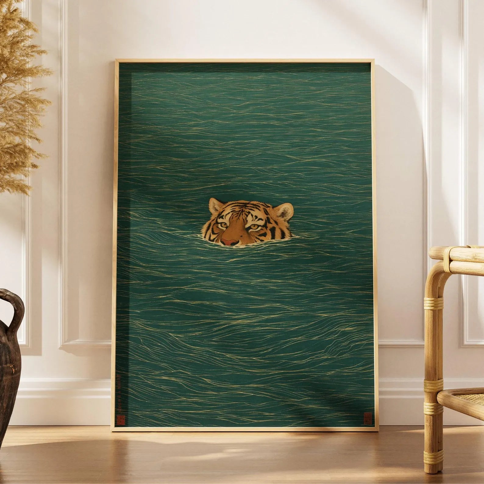 La tigre in mezzo al mare