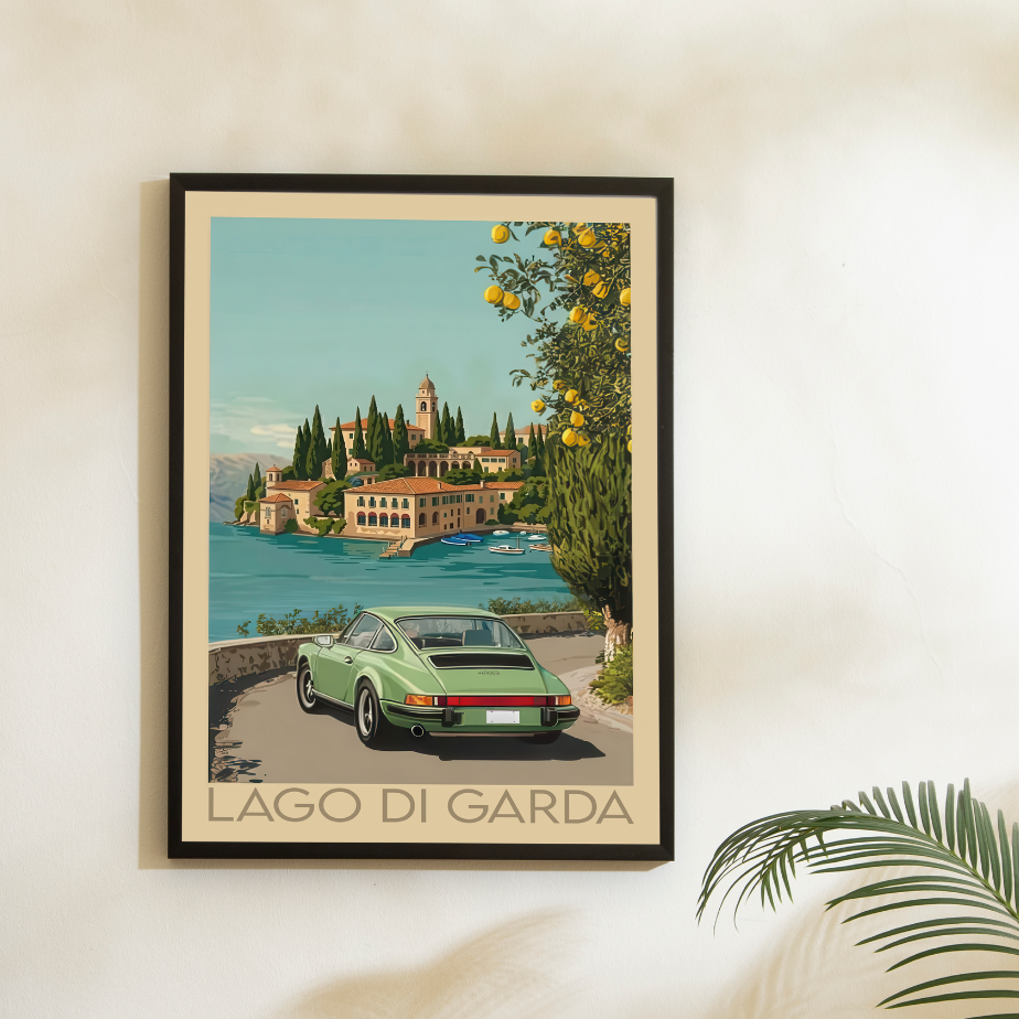 Porsche sul Lago di Garda