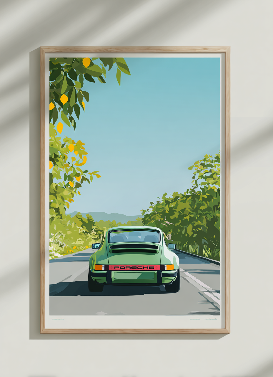 Porsche in fuga