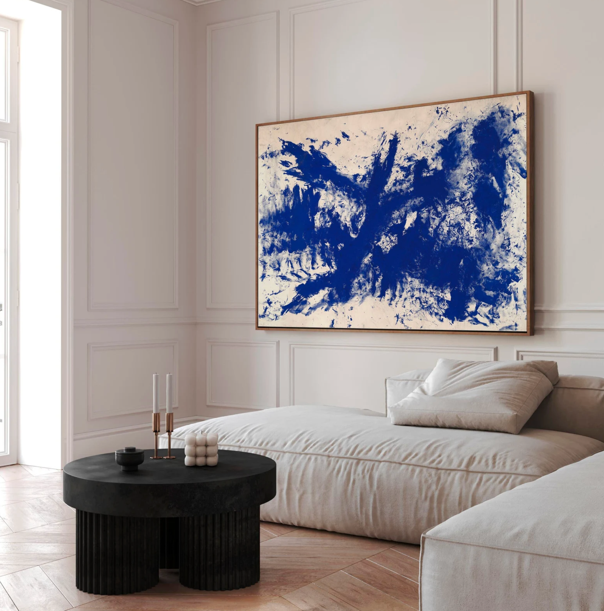 Spruzzo di blu