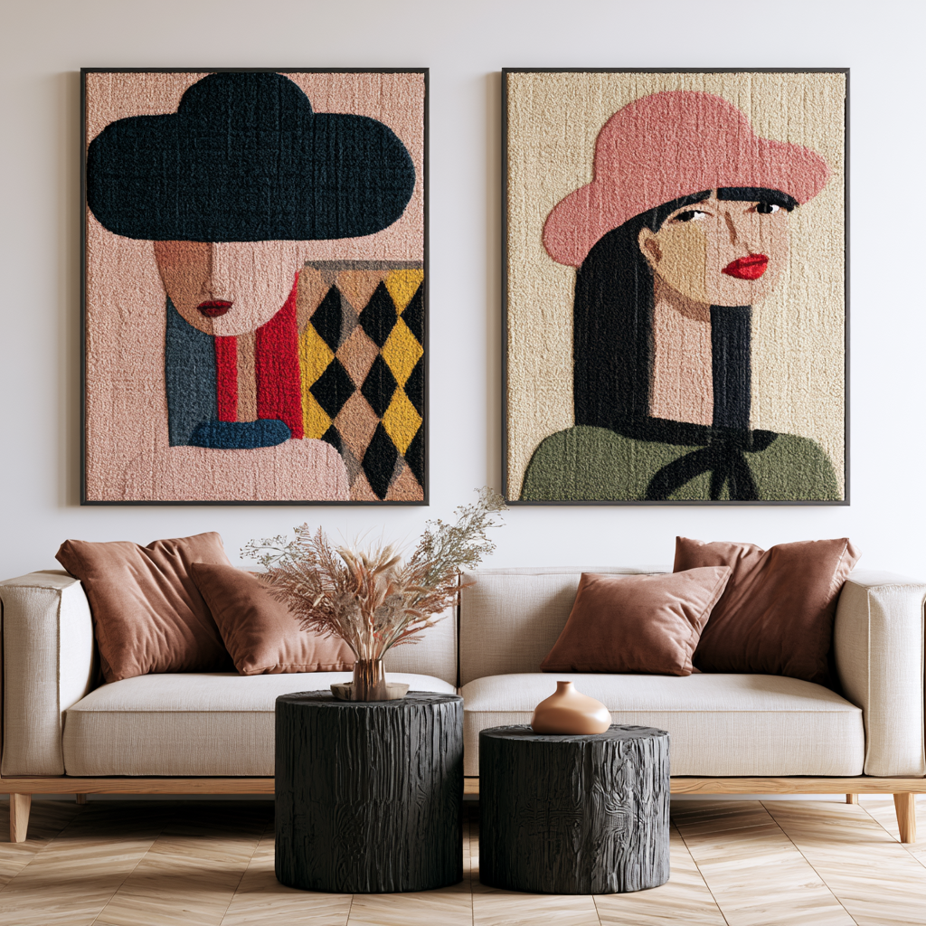 Trame di Sguardi - SET 2 PEZZI