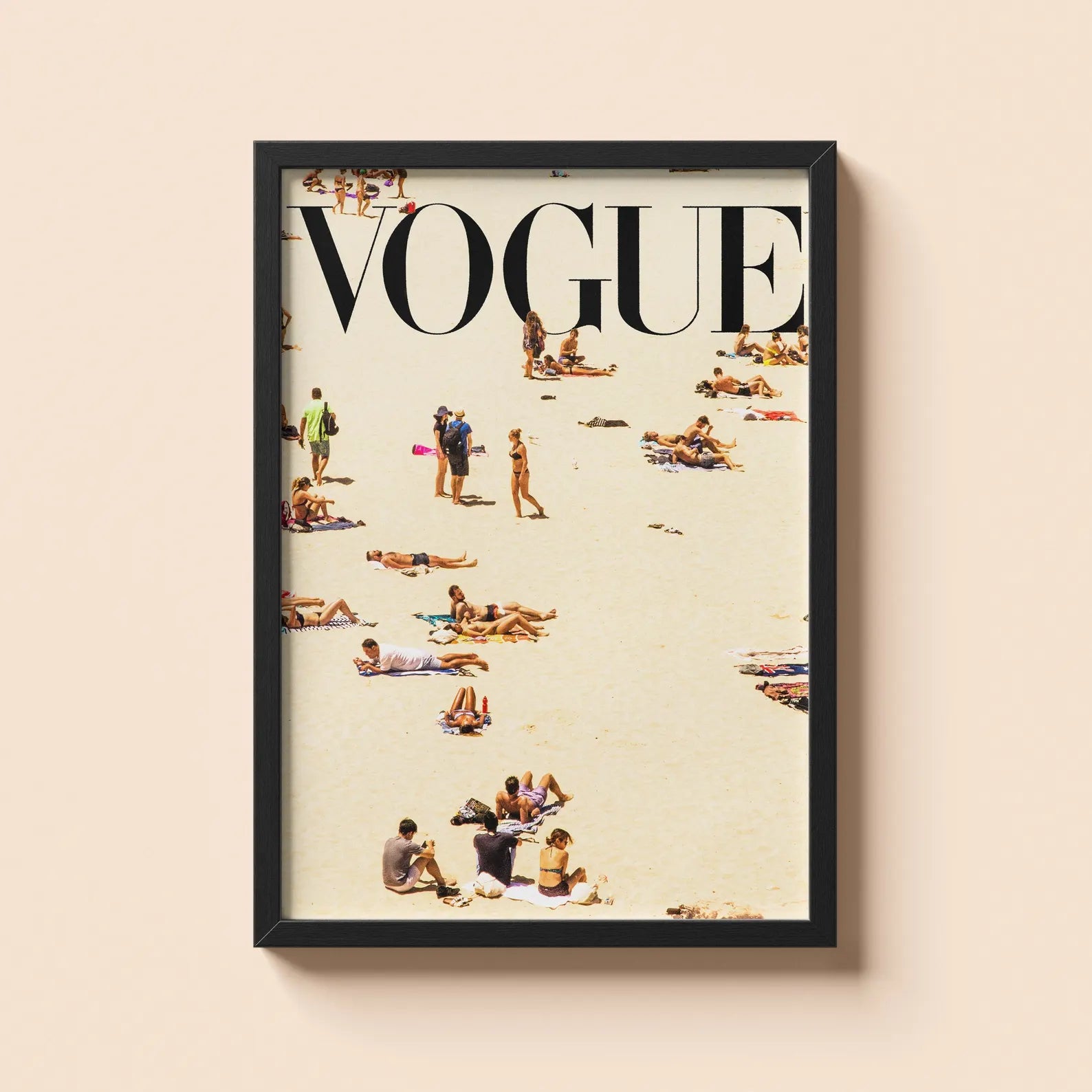 Vogue on the beach