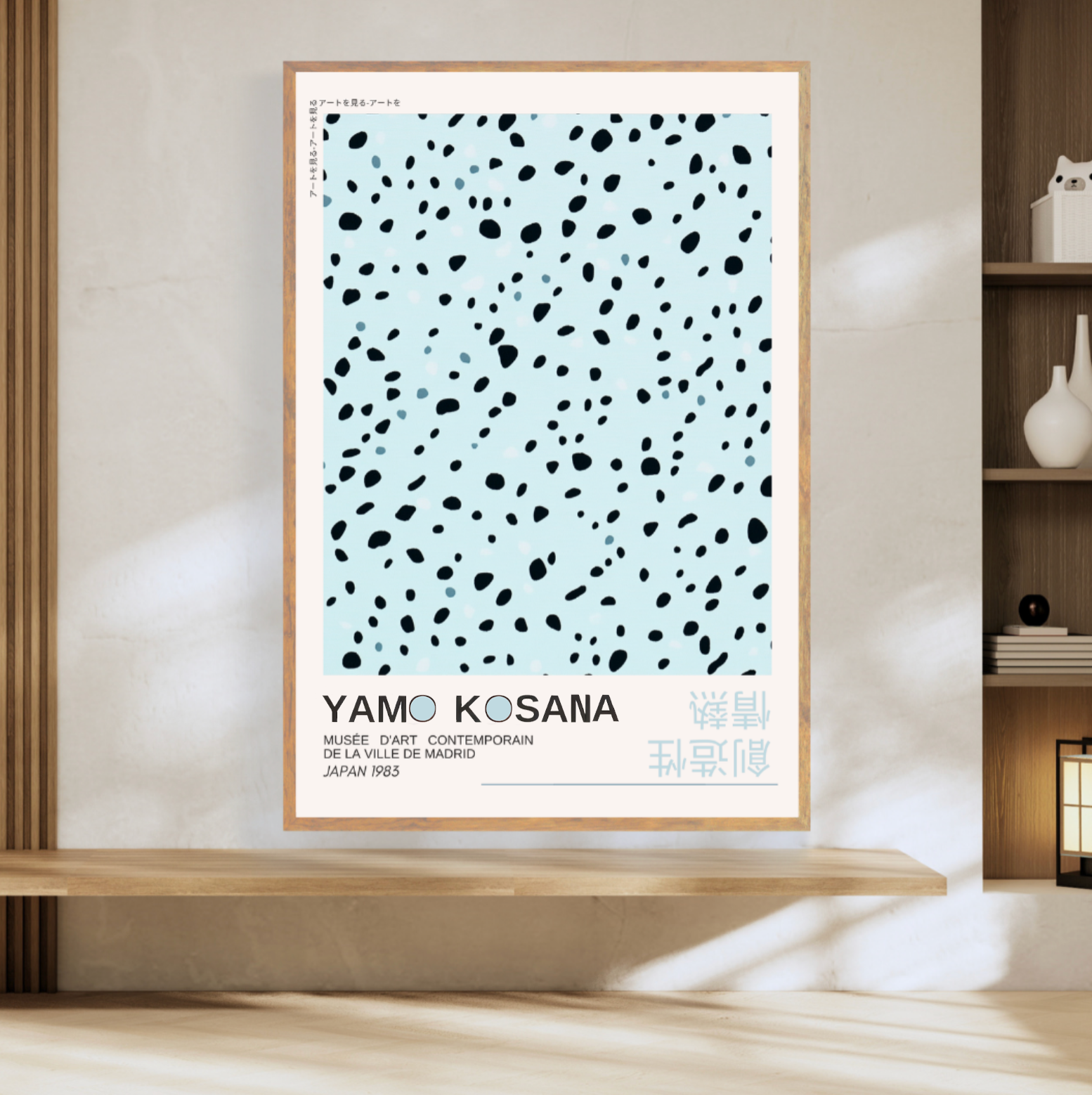 Yayoi Kusama, Punkte in Blau