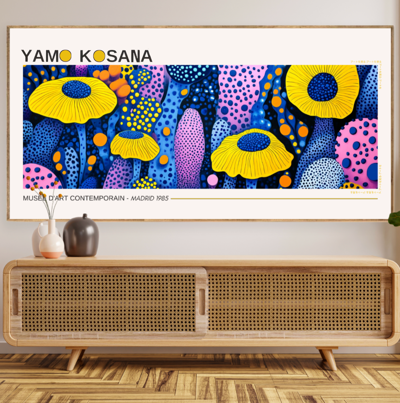 Yayoi Kusama, mushrooms