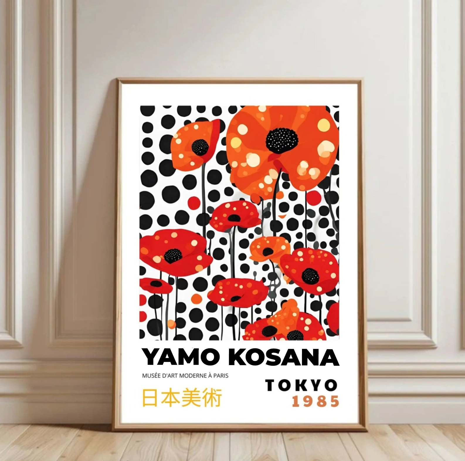 Yamo Kosana - Fiori arancioni