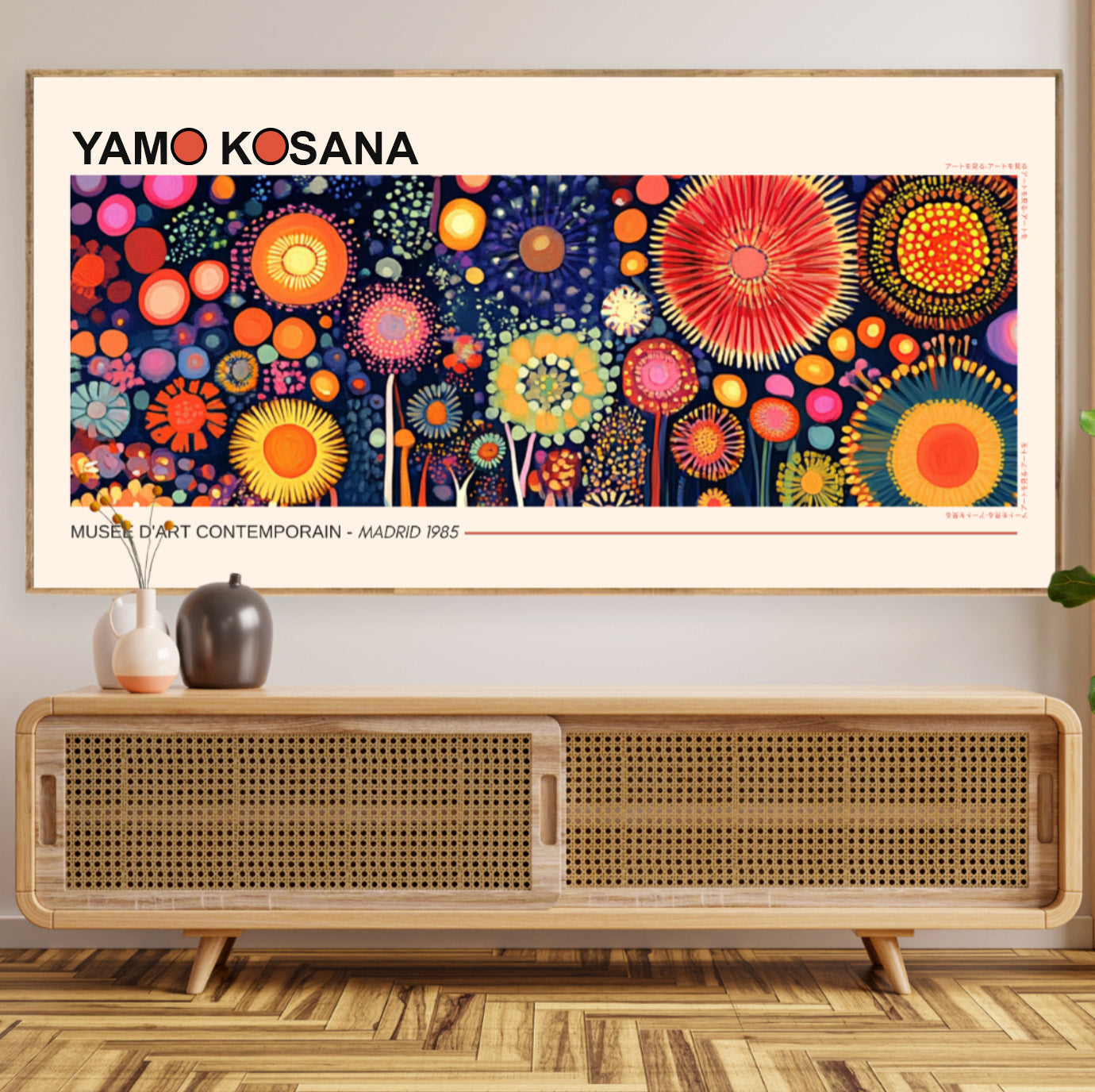 Yayoi Kusama, fleurs venues de l'espace