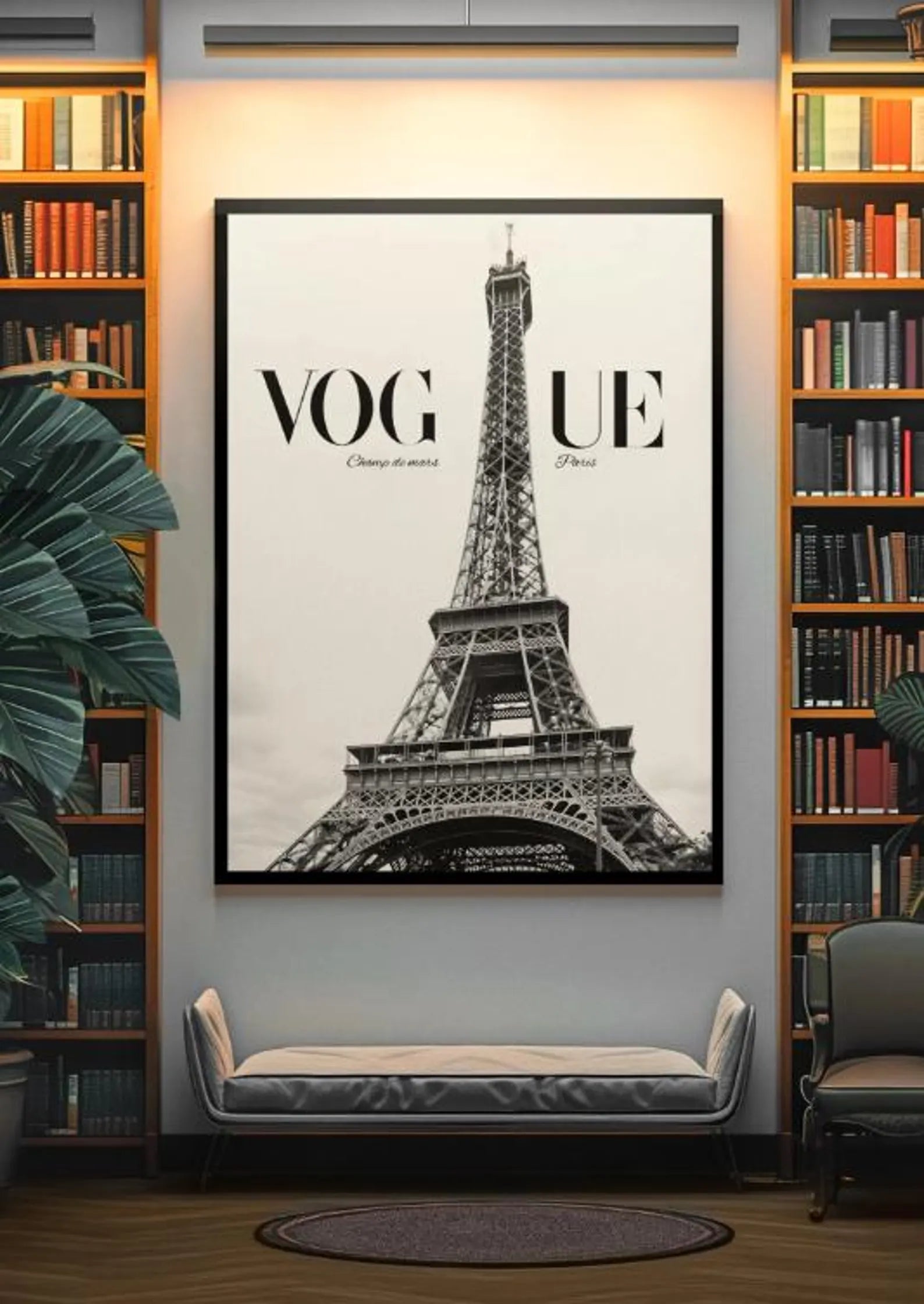 VOGUE Tour Eiffel bianco e nero