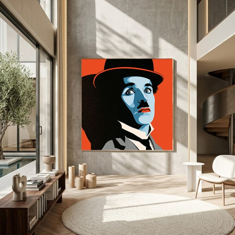 L'icona Charlie Chaplin