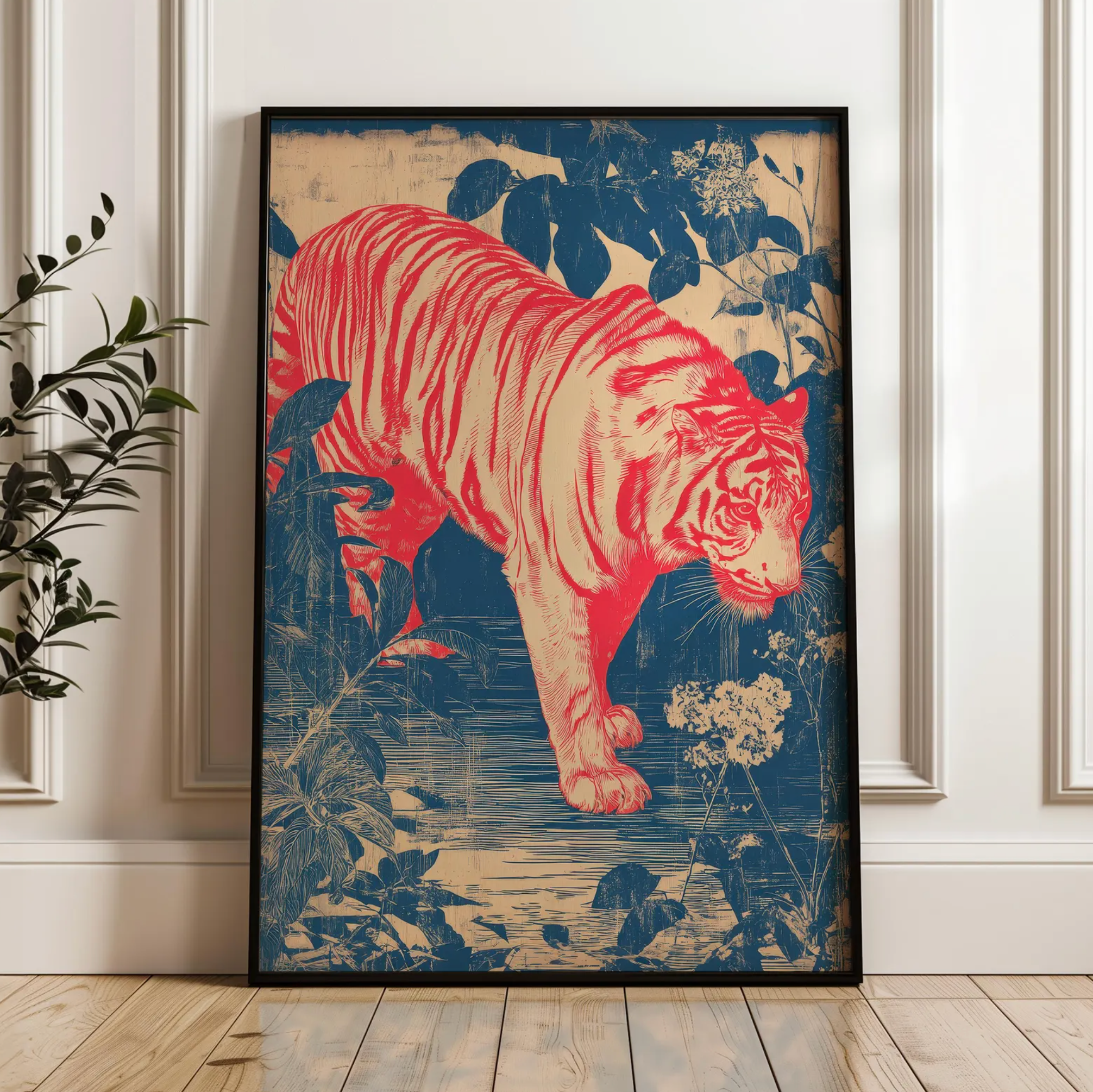 Tigre in Rosa