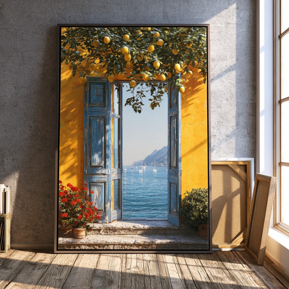Vista sul Mediterraneo