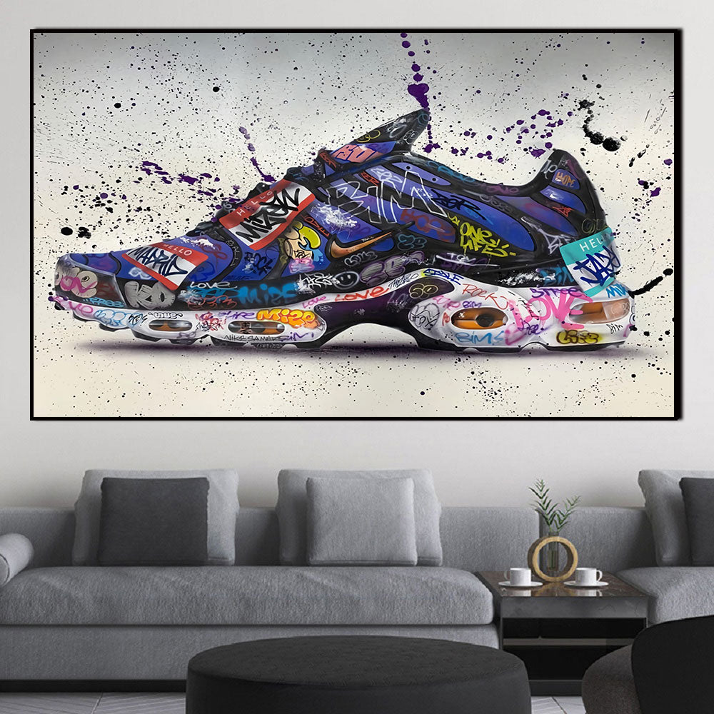 Sneaker Graffiti - 50x100cm