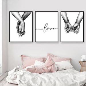 Tele dell’amore per camera da letto~ love - Tele Moderne