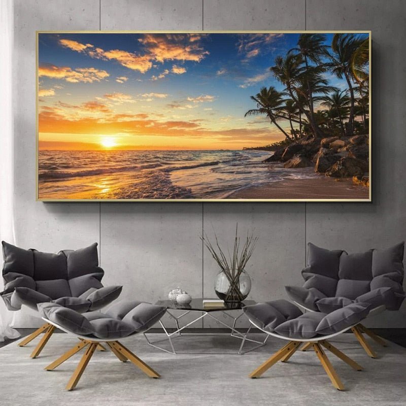 Canvases Sea background
